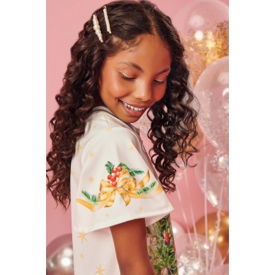  Vestido Presentes de Natal ursinhas